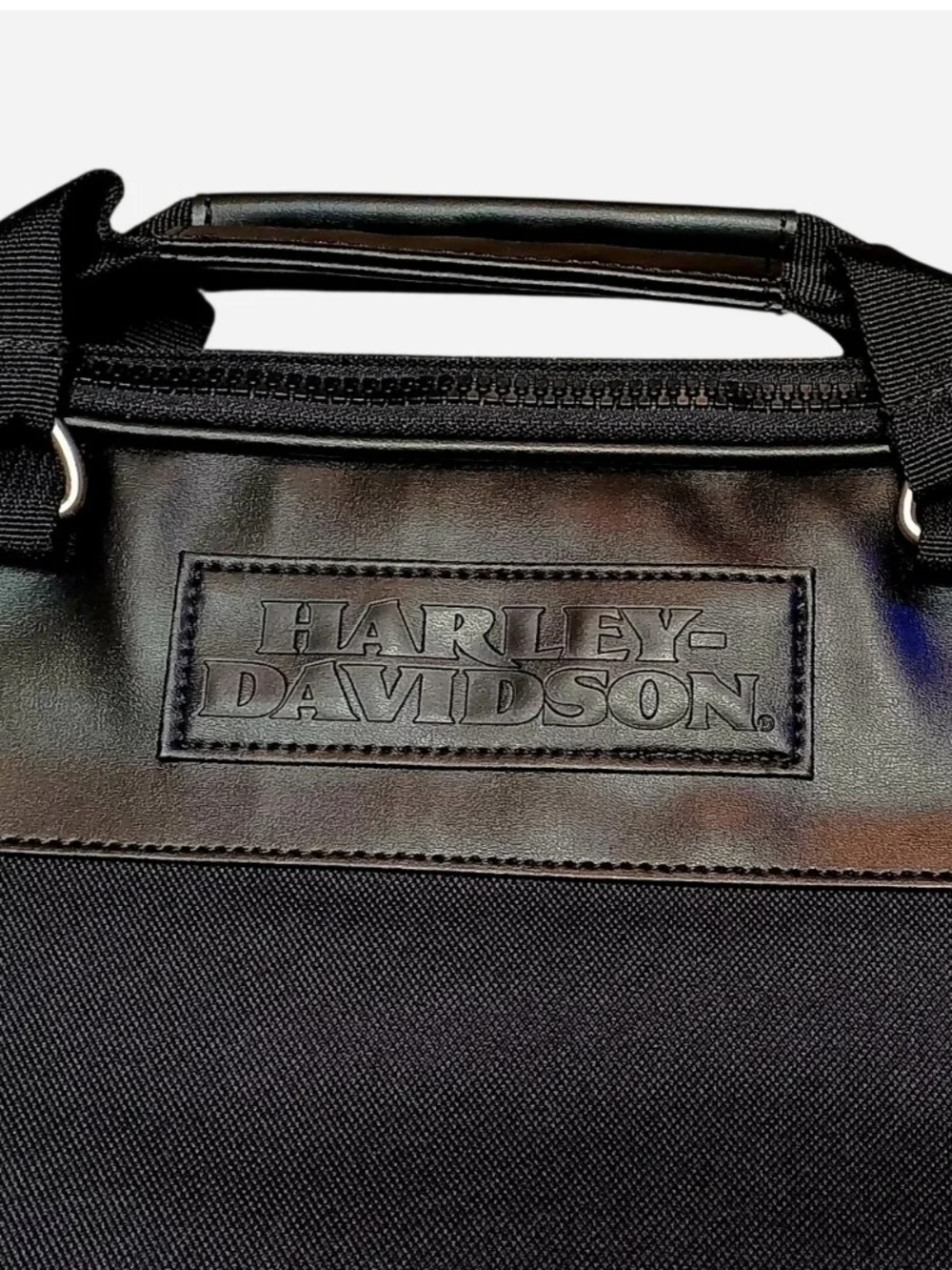 Harley-Davidson Black Men's Saddle/Duffel Bag